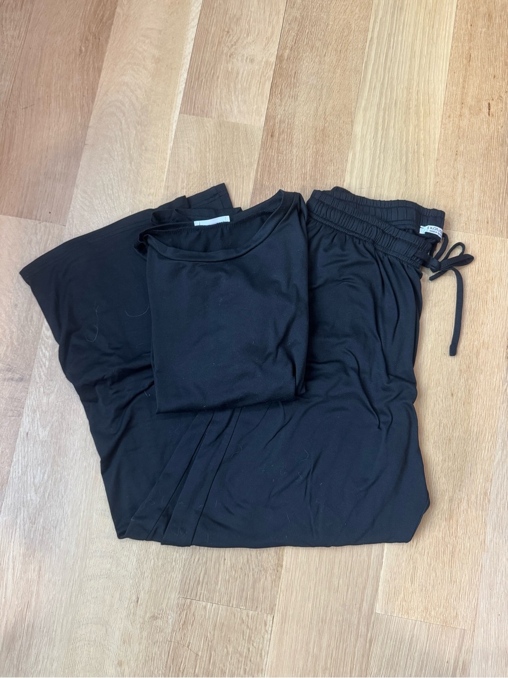Black Women's Lounge Set